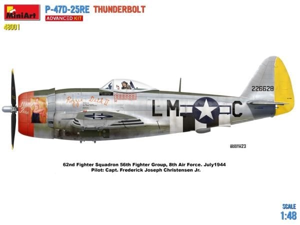 1/48  P-47D-25RE THUNDERBOLT.   (ADVANCED KIT)