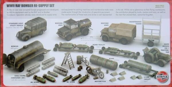 1/72 WWII RAF Bomber Re-Supply Set (YENİ KALIP)