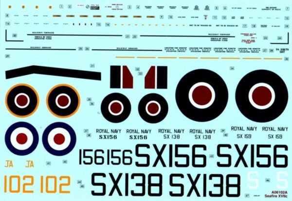 1/48  Supermarine Seafire F.XVII (YENİ KALIP)