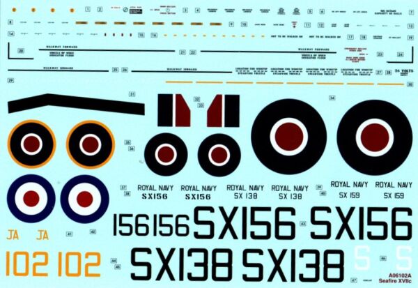 1/48  Supermarine Seafire F.XVII