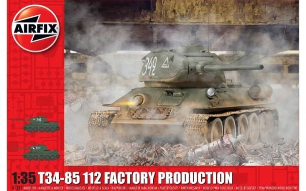 1/35 T34/85 112 FACTORY PRODUCTION (YENİ KALIP)