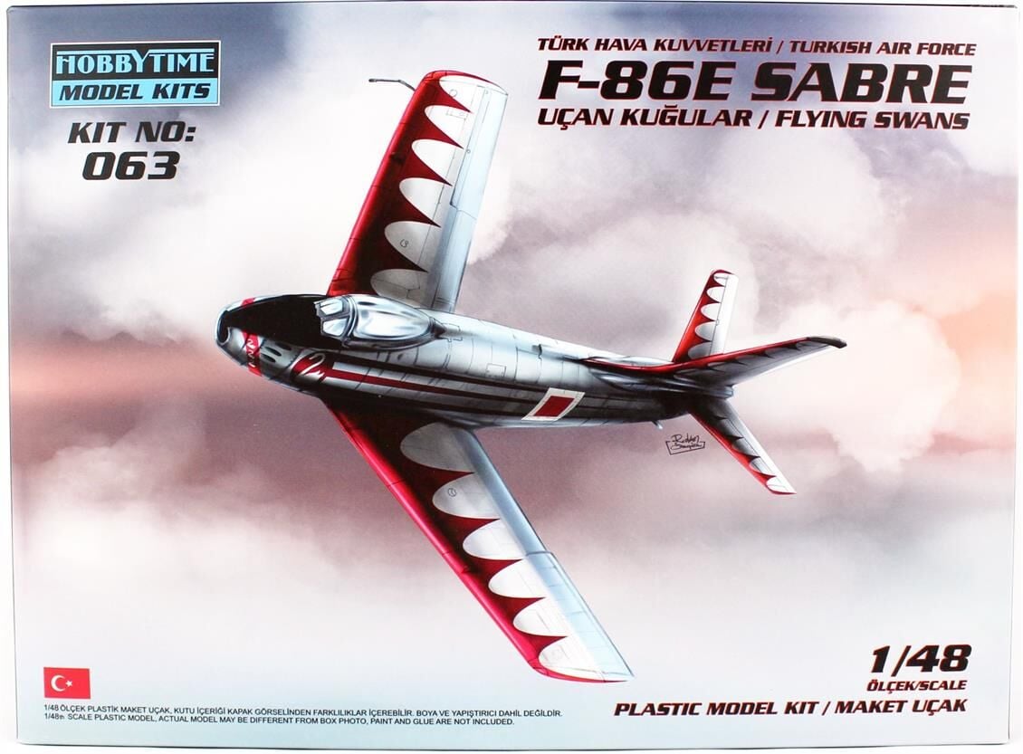 1/48 F-86E SABRE UÇAN KUGULAR /FLYING SWANS