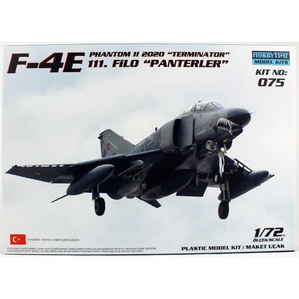 1/72   Hobbytime 075 1/72 Ölçek, F-4E Phantom II, Terminatör, 111.Filo Panterler