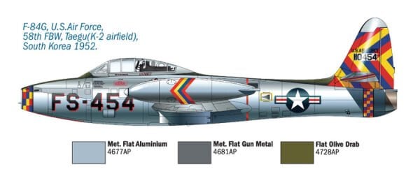 1/72  F-84 E/G Thunderjet