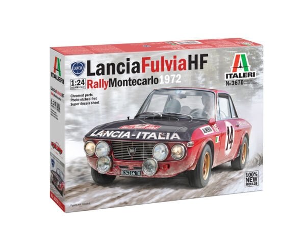 1/24 Lancia Fulvia HF Rally (2025 YENİ KALIP)