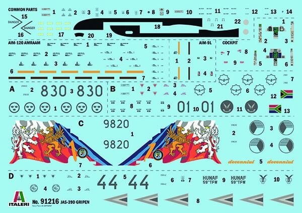 1/72 JAS-39D Gripen Twin Seater