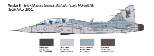 1/72 JAS-39D Gripen Twin Seater