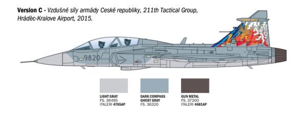1/72 JAS-39D Gripen Twin Seater