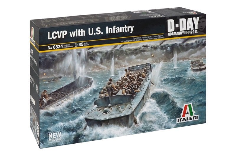 1/35   LCVP with U.S. INFANTRY