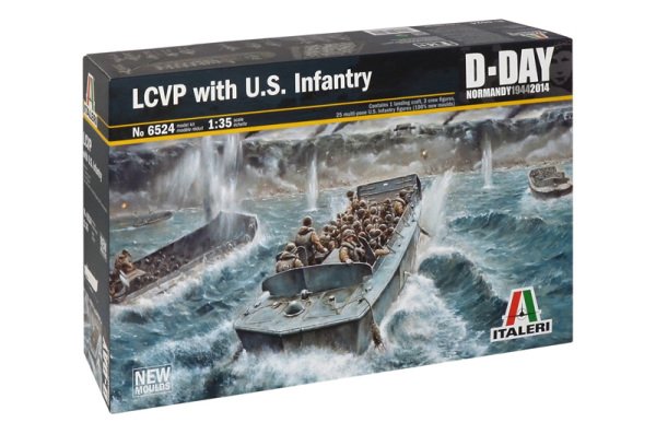 1/35   LCVP with U.S. INFANTRY