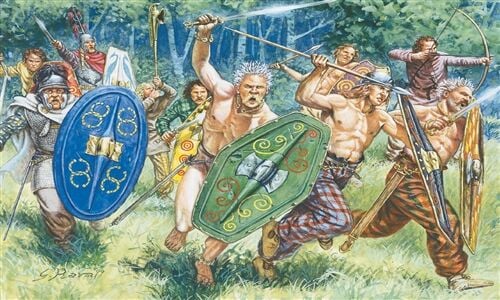 1/72  Gauls Warriors - I Cen. BC