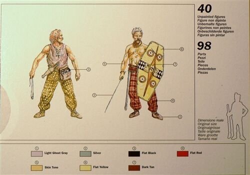 1/72  Gauls Warriors - I Cen. BC