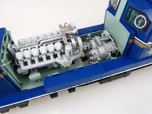 1/45 Diesel locomotive DD51 Limited Express ''Hokutosei''