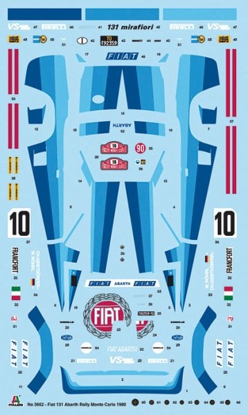 1/24  FIAT 131 Abarth Rally