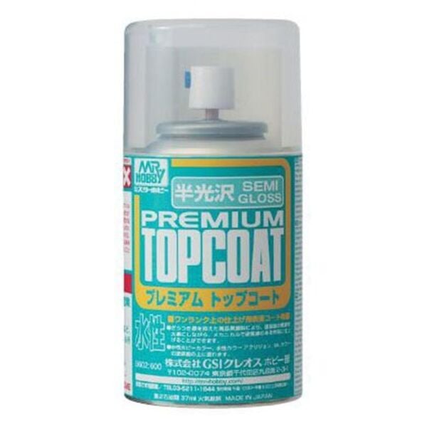 MR.PREMIUM TOP COAT SEMI-GLOSS  SPREY 86 ML.