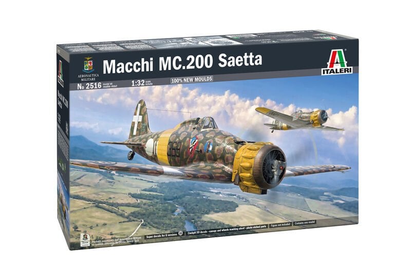 1/32 Macchi MC.200 Saetta  (2026 YENİ KALIP)