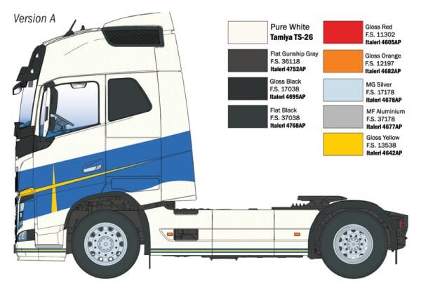 1/24 Volvo FH16 Medium Roof