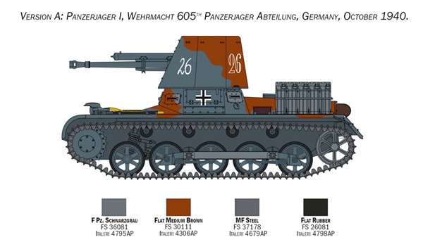 1/35  Panzerjäger I