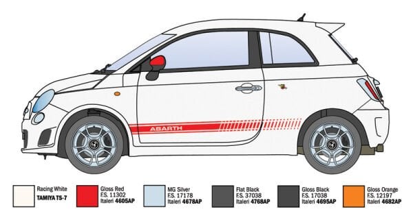 1/24 500 Abarth 2008