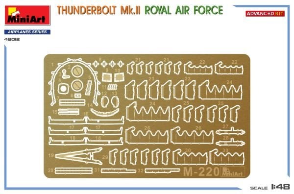 1/48 THUNDERBOLT MK.II ROYAL AIR FORCE
