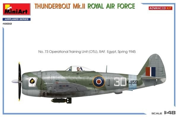 1/48 THUNDERBOLT MK.II ROYAL AIR FORCE